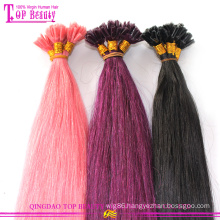 100% Human Hair Colorful Pre Braided Hair Weft Grade 7A Top Quality Pre Braided Hair Extensions On Sale